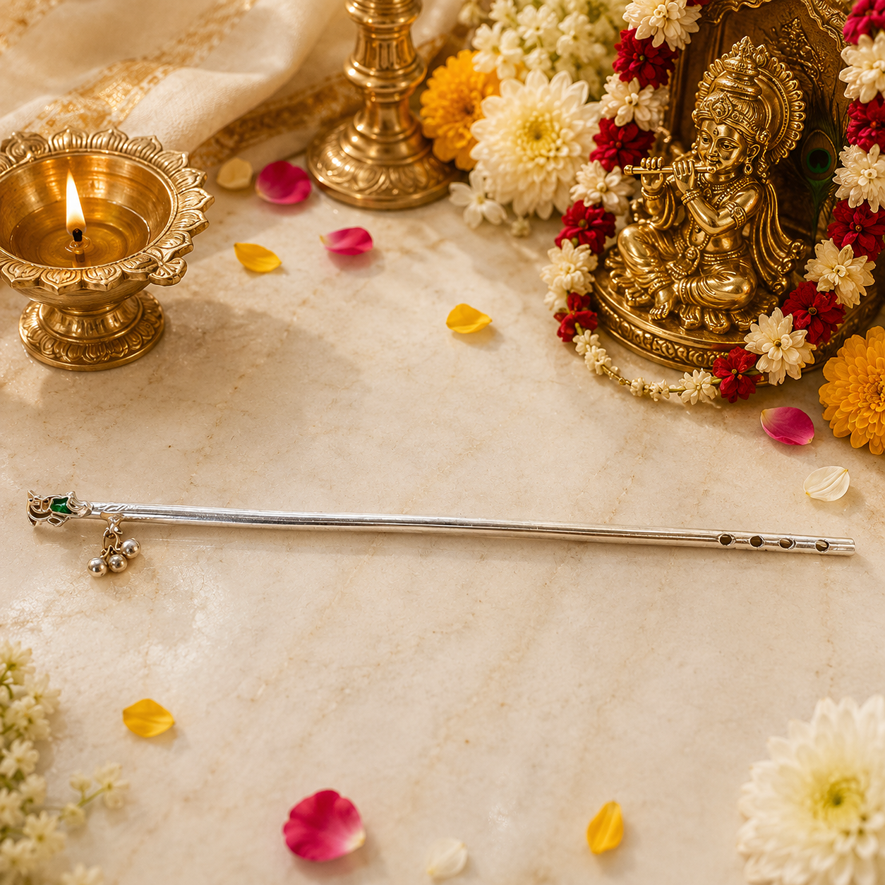 Silver Bansuri